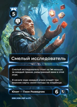 Смелый исследователь