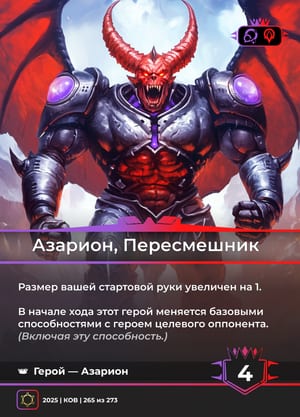 Азарион, Пересмешник