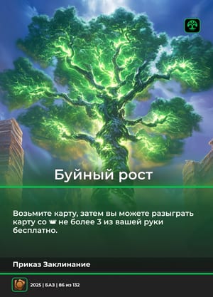 Буйный рост