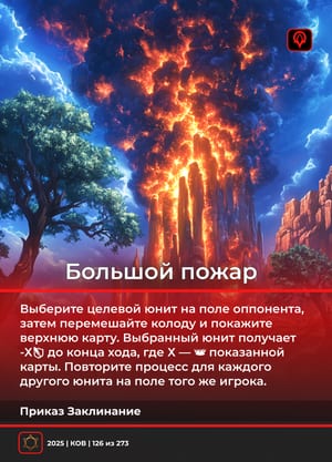 Большой пожар