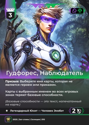 Гудфорес, Наблюдатель