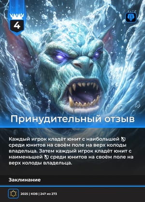 Принудительный отзыв