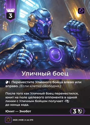 Уличный боец, вариант 1 из 2