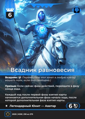 Всадник равновесия, вариант 1 из 3