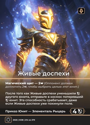 Живые доспехи